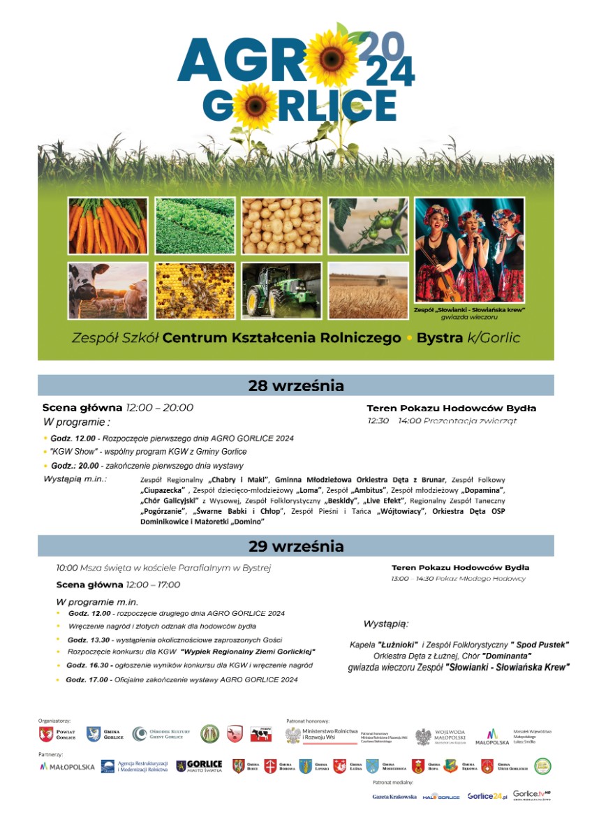 2024 agro Gorlice plakat